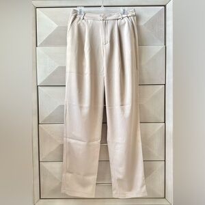 WOMEN’S BEIGE DRESS /CASUAL TROUSERS PANTS - SIZE L